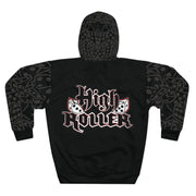 HR PLAIN BLACK Dice Pullover Hoodie