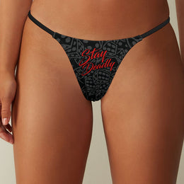 BLACK DICE STAY DEADLY HR THONGS