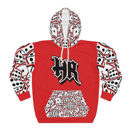 HR RED Dice Pullover Hoodie