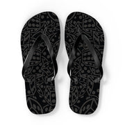 HR BLACK DICE Unisex Flip Flops
