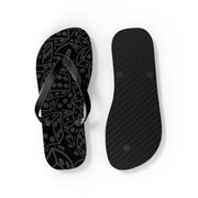 HR BLACK DICE Unisex Flip Flops