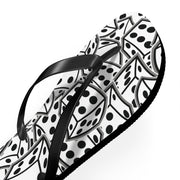 HR GREY DICE Unisex Flip Flops