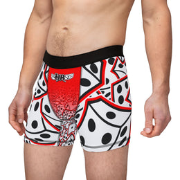 HR RED & WHITE DICE Men's Boxers