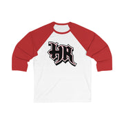 HIGH ROLLER Unisex 3\4 Sleeve Baseball Tee