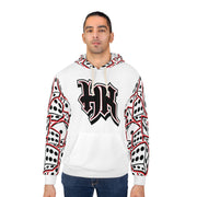 HR PLAIN WHITE Dice Pullover Hoodie