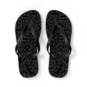 HR BLACK DICE Unisex Flip Flops