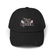 HIGH ROLLER Unisex Distressed Cap