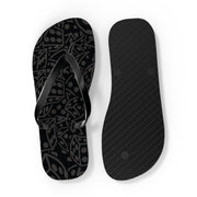 HR BLACK DICE Unisex Flip Flops