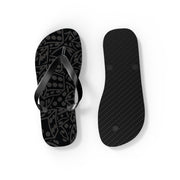 HR BLACK DICE Unisex Flip Flops