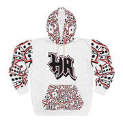 HR WHITE Dice Pullover Hoodie