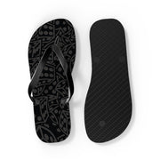 HR BLACK DICE Unisex Flip Flops
