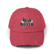 HIGH ROLLER Unisex Distressed Cap