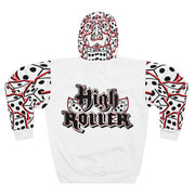 HR PLAIN WHITE Dice Pullover Hoodie