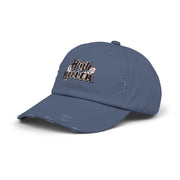 HIGH ROLLER Unisex Distressed Cap