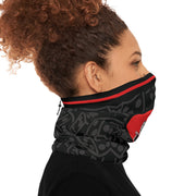 HR BLACK DICE Neck Gaiter With Drawstring