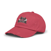HIGH ROLLER Unisex Distressed Cap