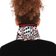 HR WHITE DICE  Neck Gaiter With Drawstring