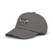 HIGH ROLLER Unisex Distressed Cap